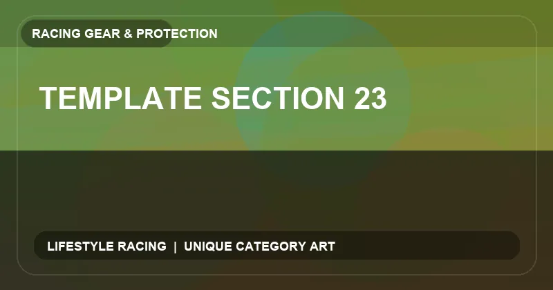 Template Section 23